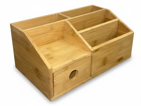 Vietnam bamboo desktop organizer